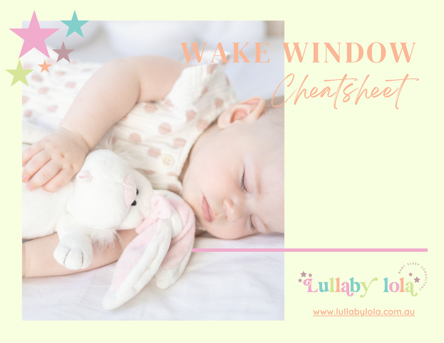 Free: Awake Window Cheatsheet Guide