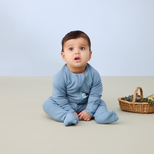 Layers Long Sleeve, cornflour, 1 tog, 3-6 months