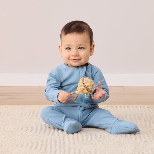Layers Long Sleeve, cornflour, 1 tog, 6-12 months