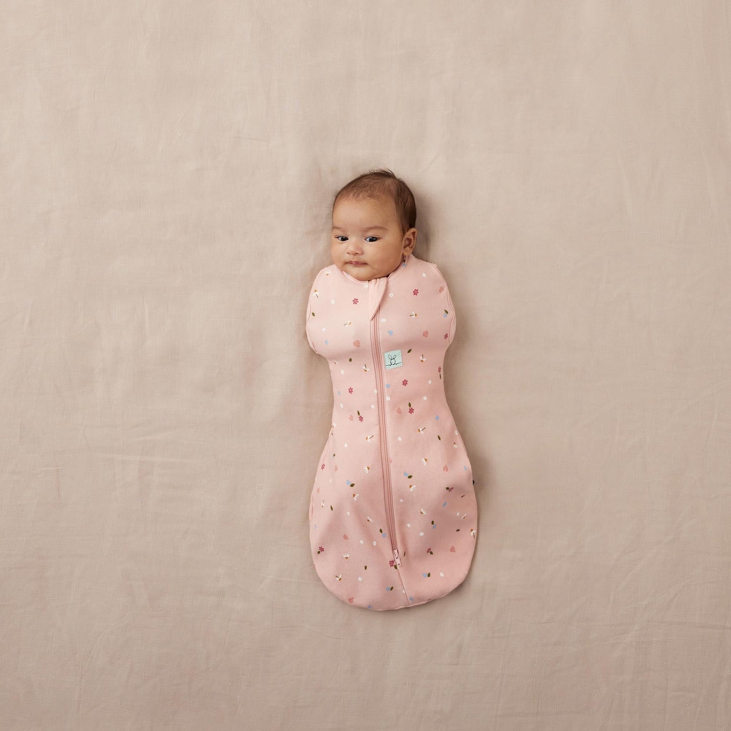 Jersey Sleeping Bag 1.0 Tog Daisies- 3-12 months