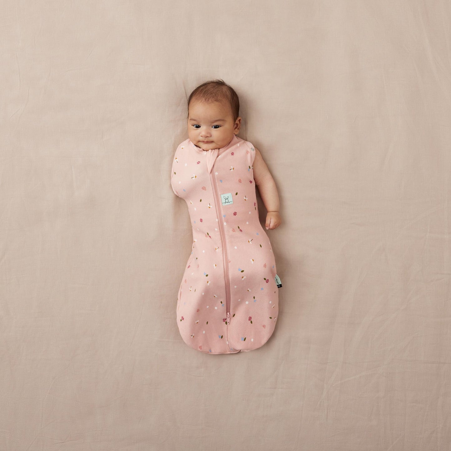 Jersey Sleeping Bag 1.0 Tog Daisies- 3-12 months