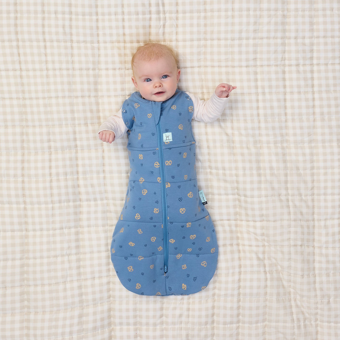 Cocoon Swaddle Bag, Pretzel- 3.5 Tog, 0-3 months