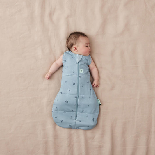 Cocoon Swaddle Bag, Dragonflies- 3.5 Tog, 0-3 months