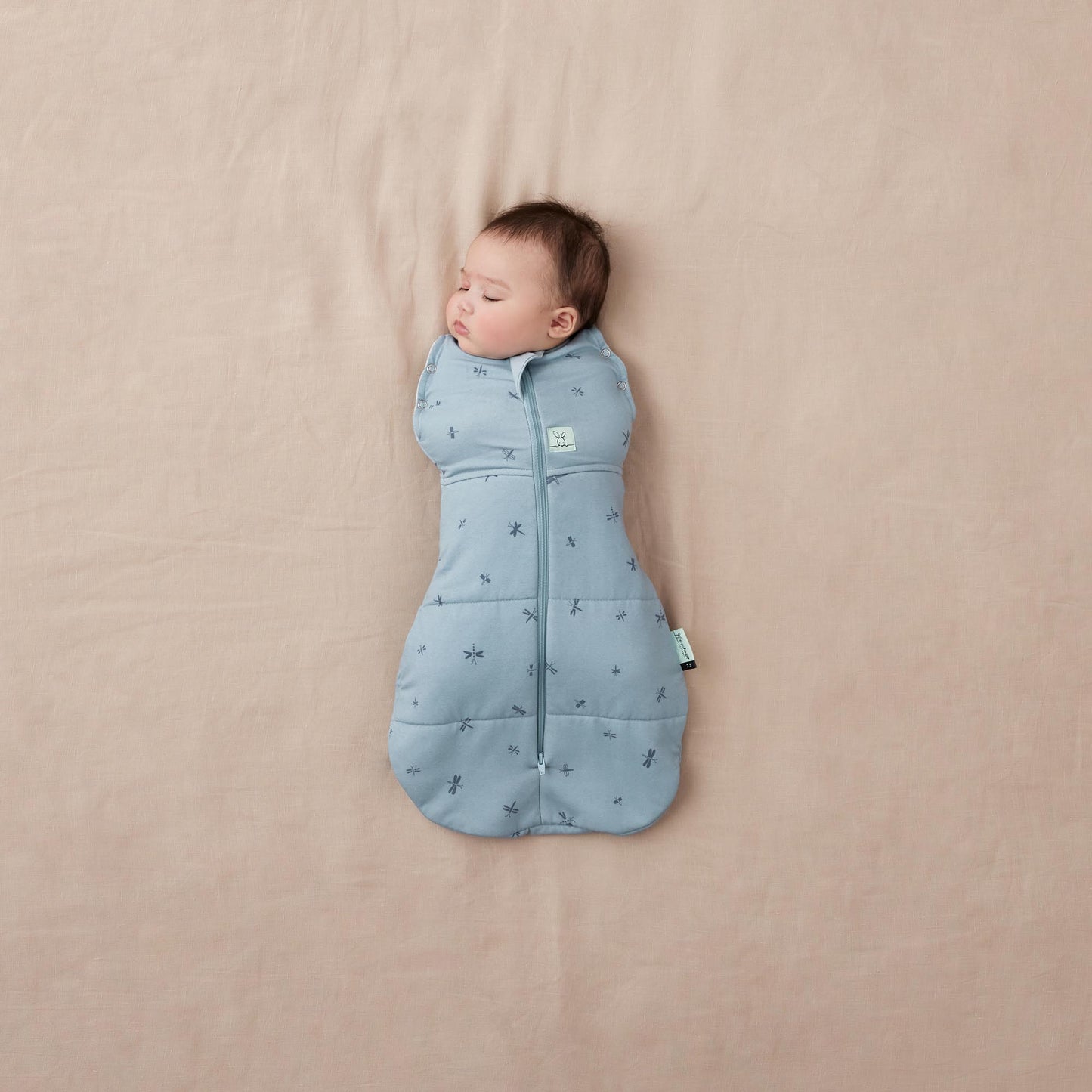Cocoon Swaddle Bag, Dragonflies- 3.5 Tog, 3-6 months