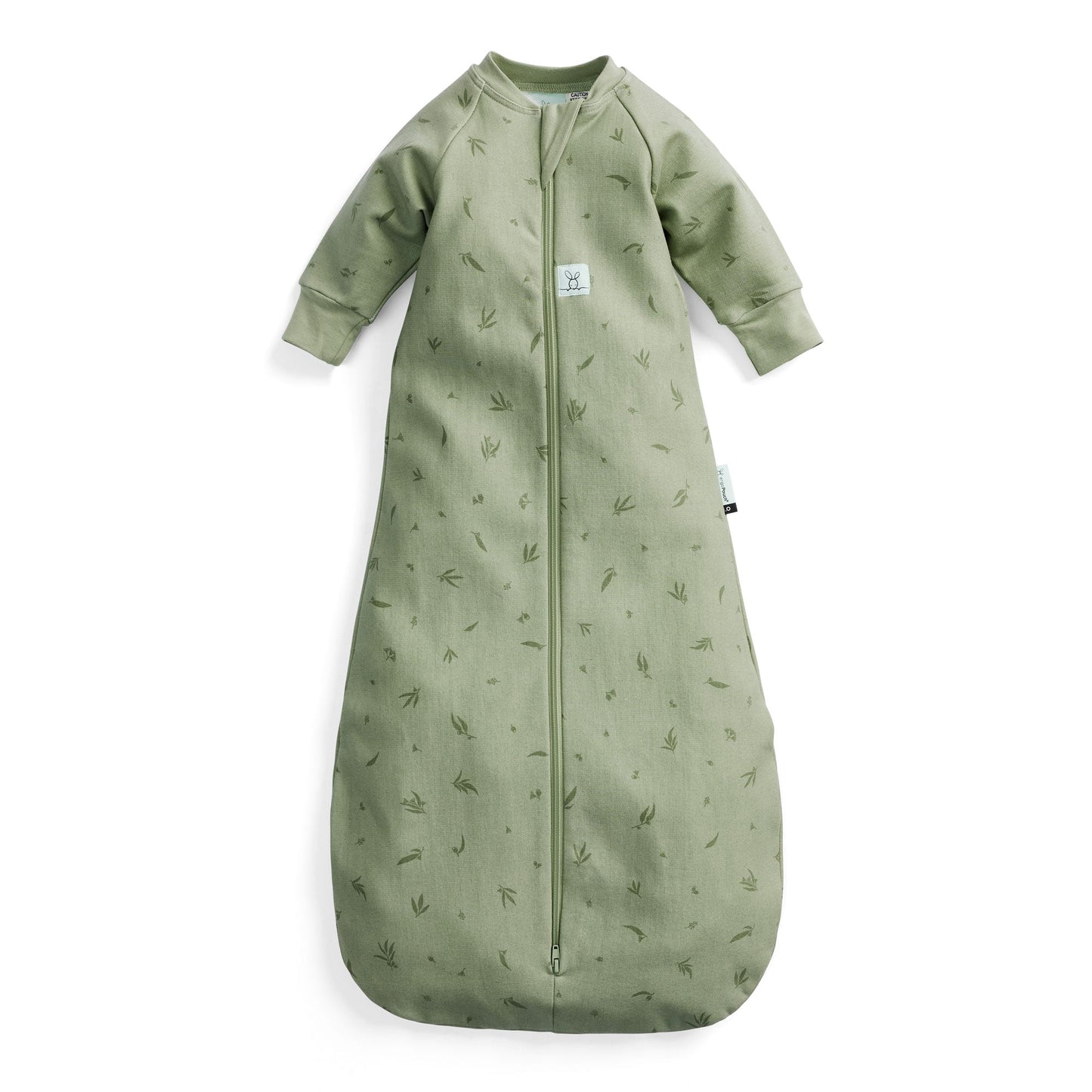 Jersey Sleeping Bag Sleeved 3.5 Tog, Willow- 8-24 months