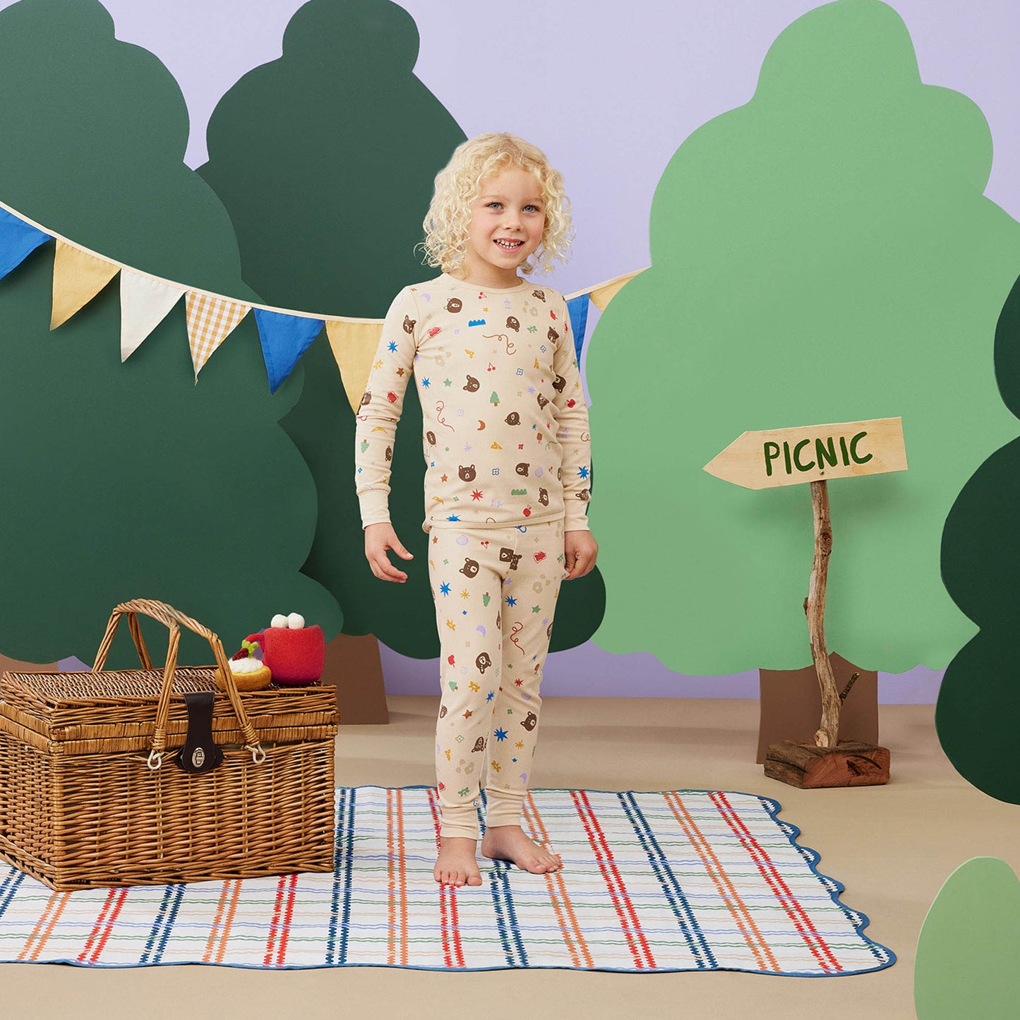 Pyjamas Long Sleeve 1 Tog, Party- Size 2