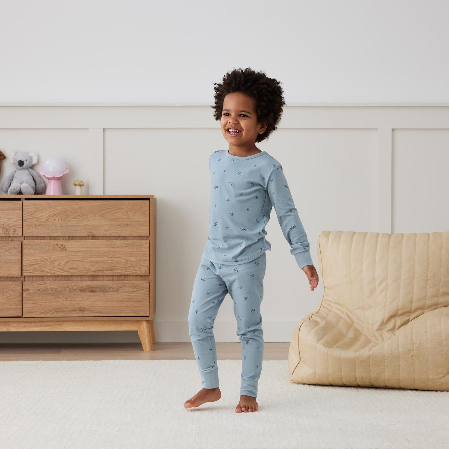 Pyjamas Long Sleeve 0.2 Tog, Dragonflies- Size 3