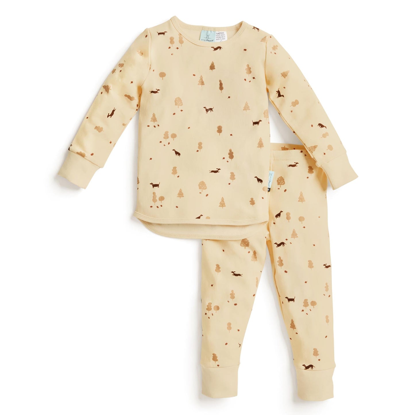 Pyjamas Long Sleeve 1 Tog Doggos- Size 3