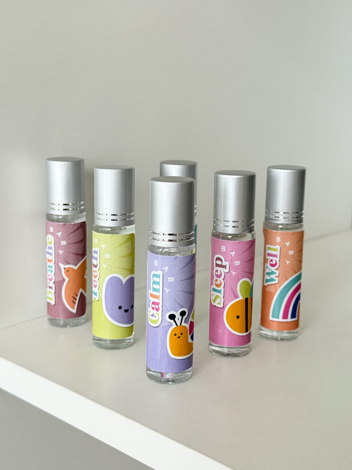 6 Essential Oil Roller Bundle & Baby Star Physical Book