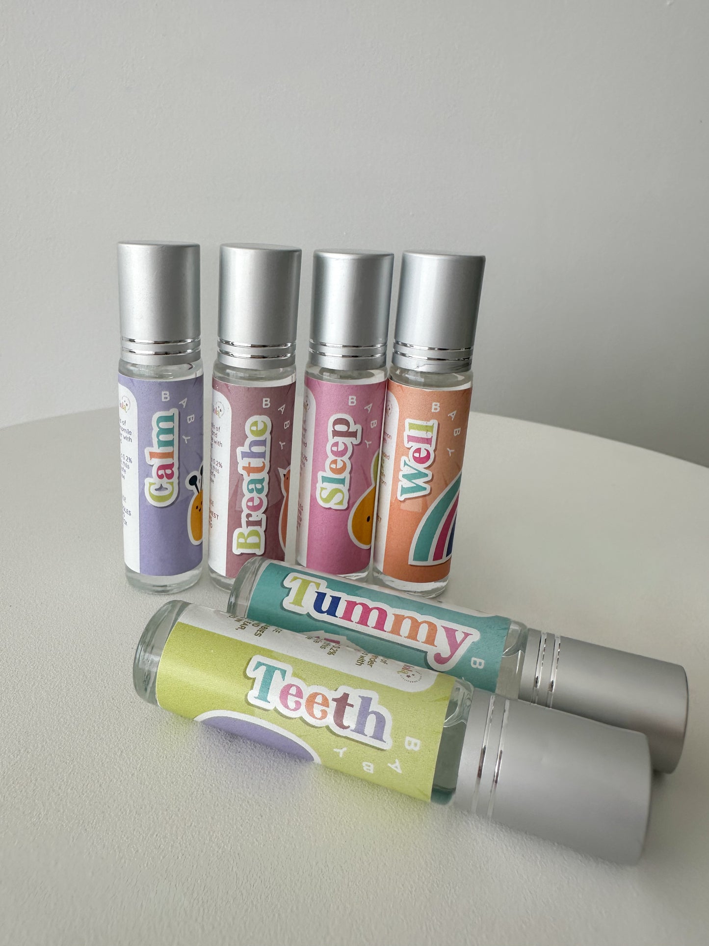 6 Essential Oil Roller Bundle & Baby Star Physical Book