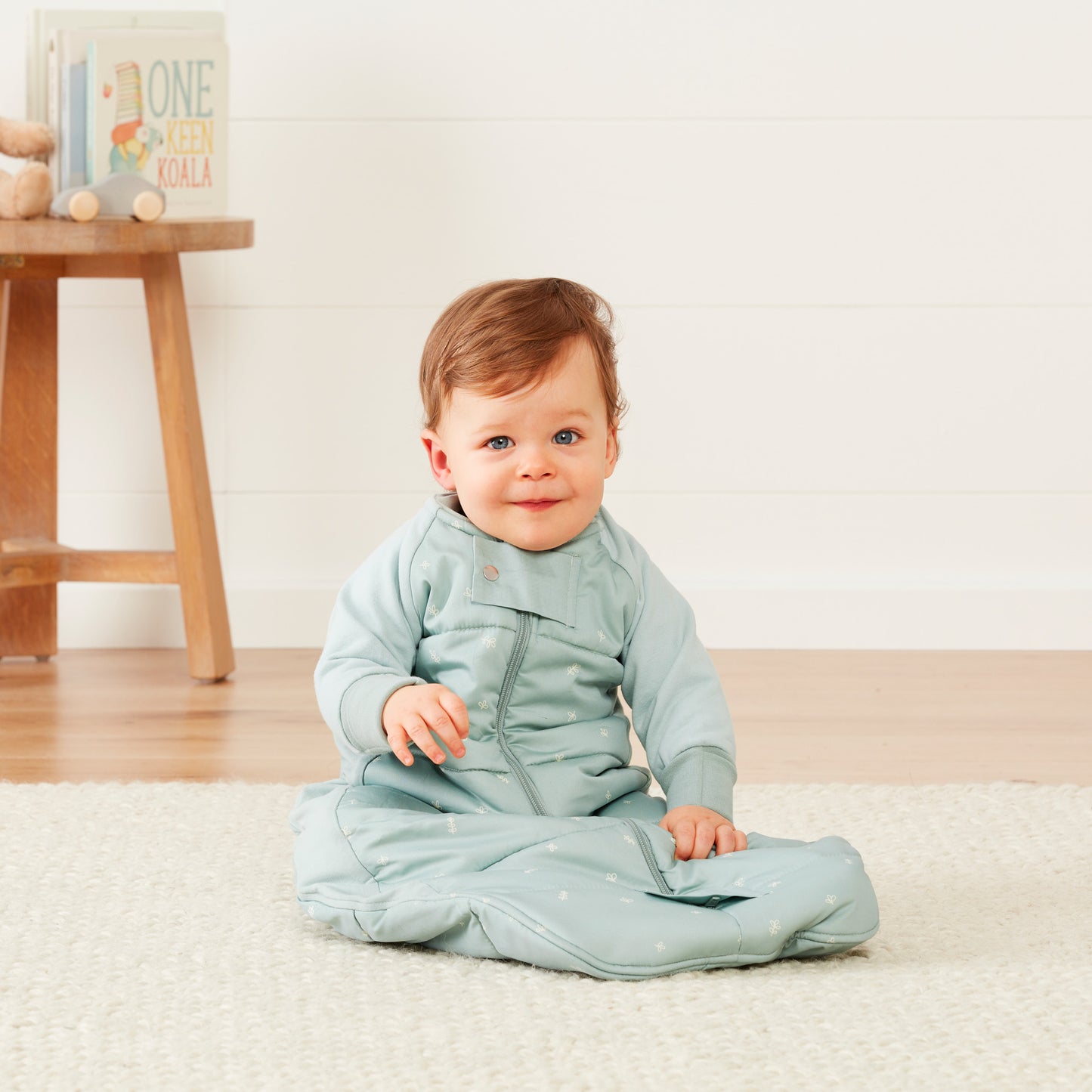 Sheeting Bag Heritage 3.5 Tog, Sage - 2-4 Years