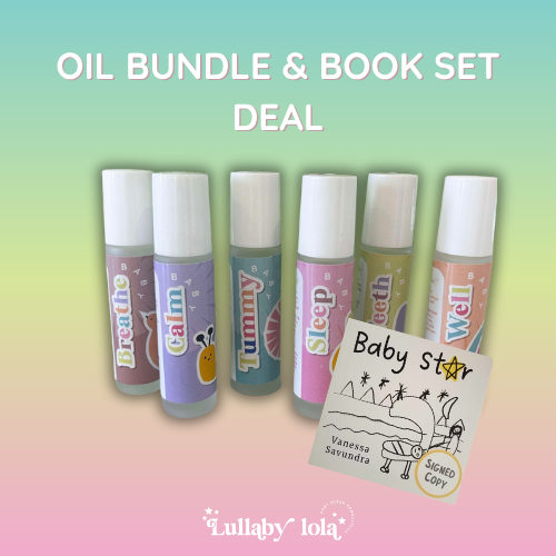 6 Essential Oil Roller Bundle & Baby Star Physical Book
