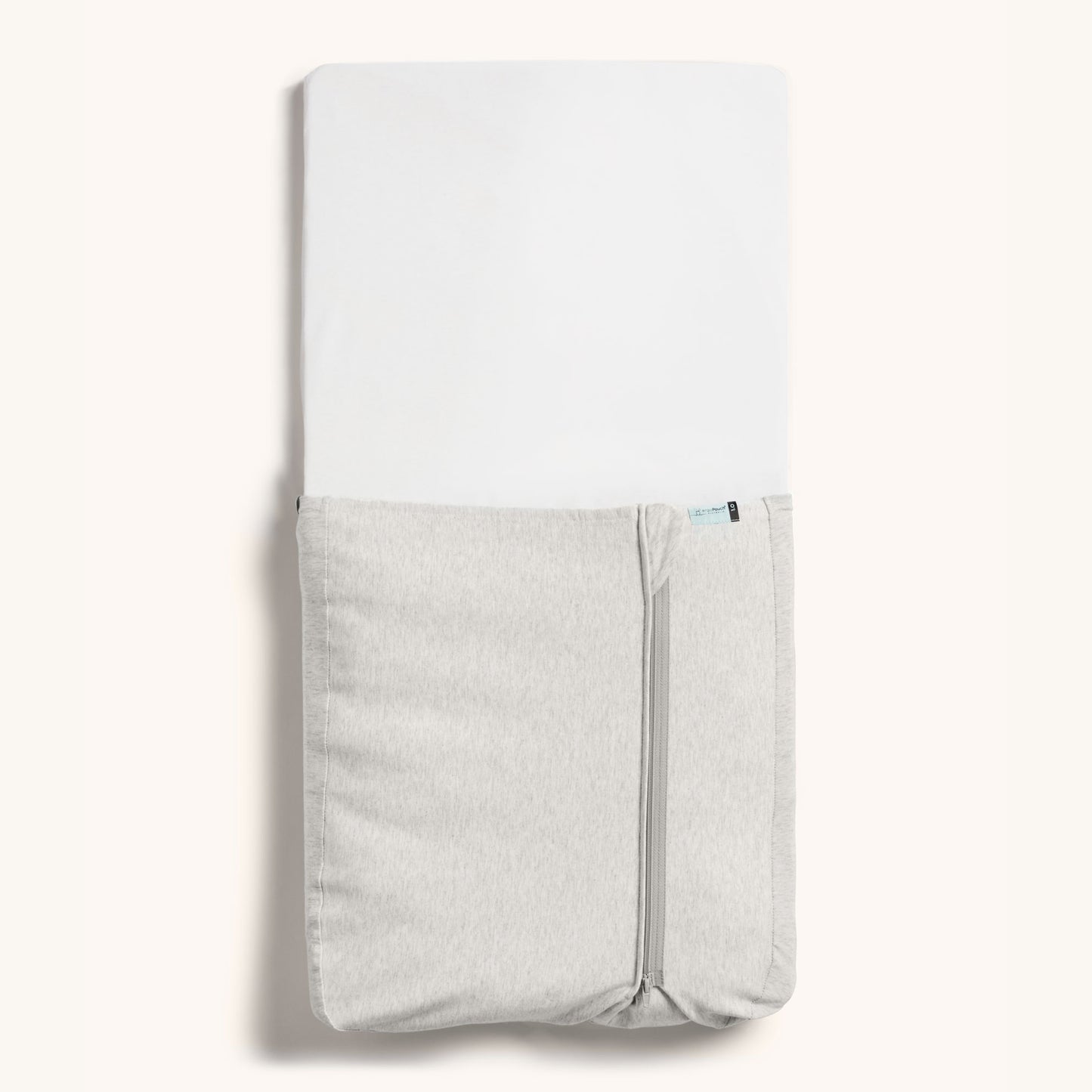 Baby Tuck Sheet- Grey Marle- Cot