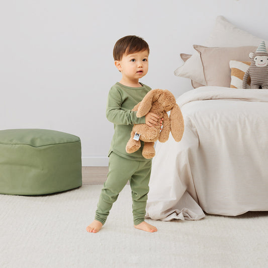 Pyjamas Long Sleeve 1 Tog, moss- Size 3