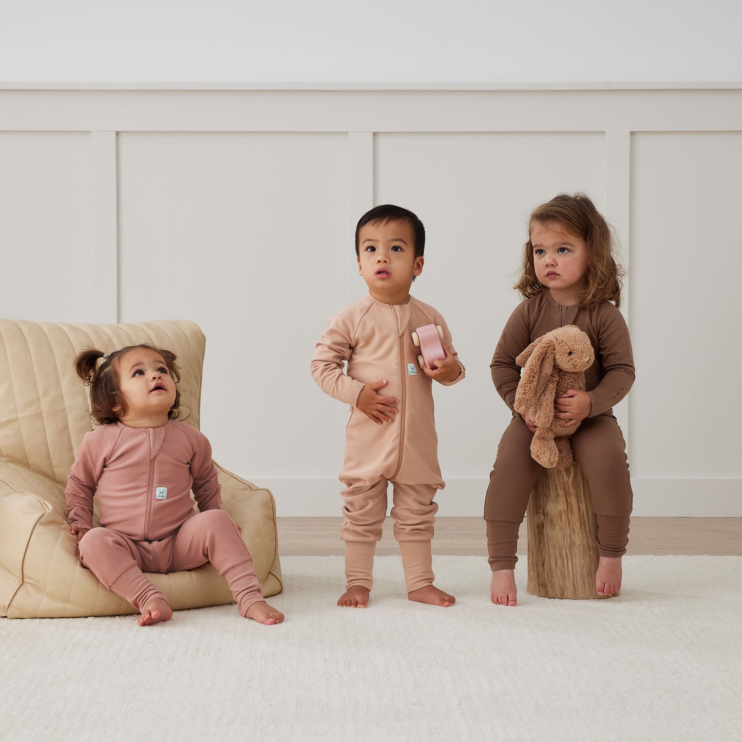 Layers Long Sleeve Latte, 1 Tog, 3-6 months