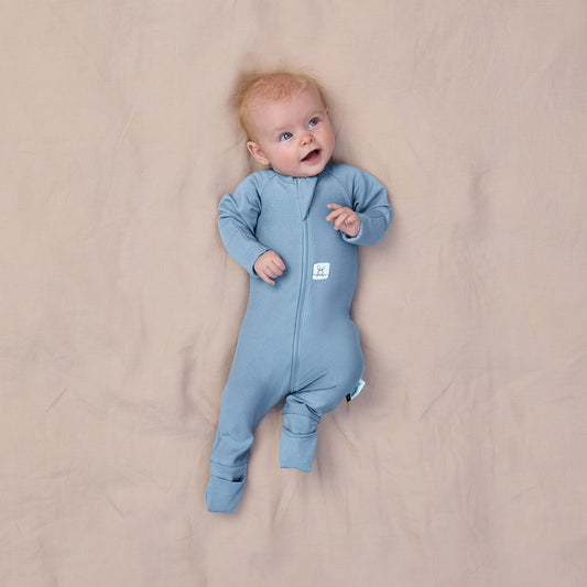 Layers Long Sleeve, cornflour, 1 tog, 1 year old