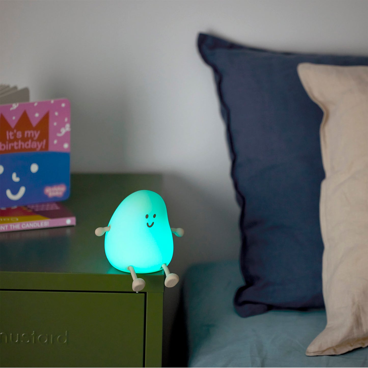 Blobby Bedtime Lamp Taupe