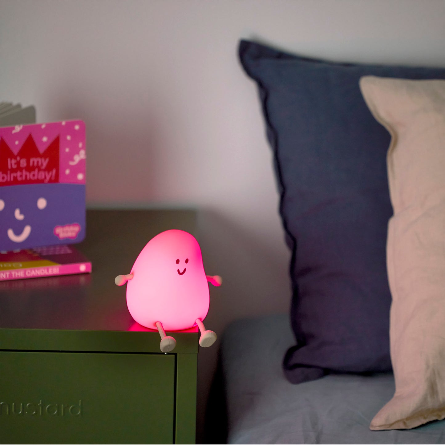Blobby Bedtime Lamp Taupe