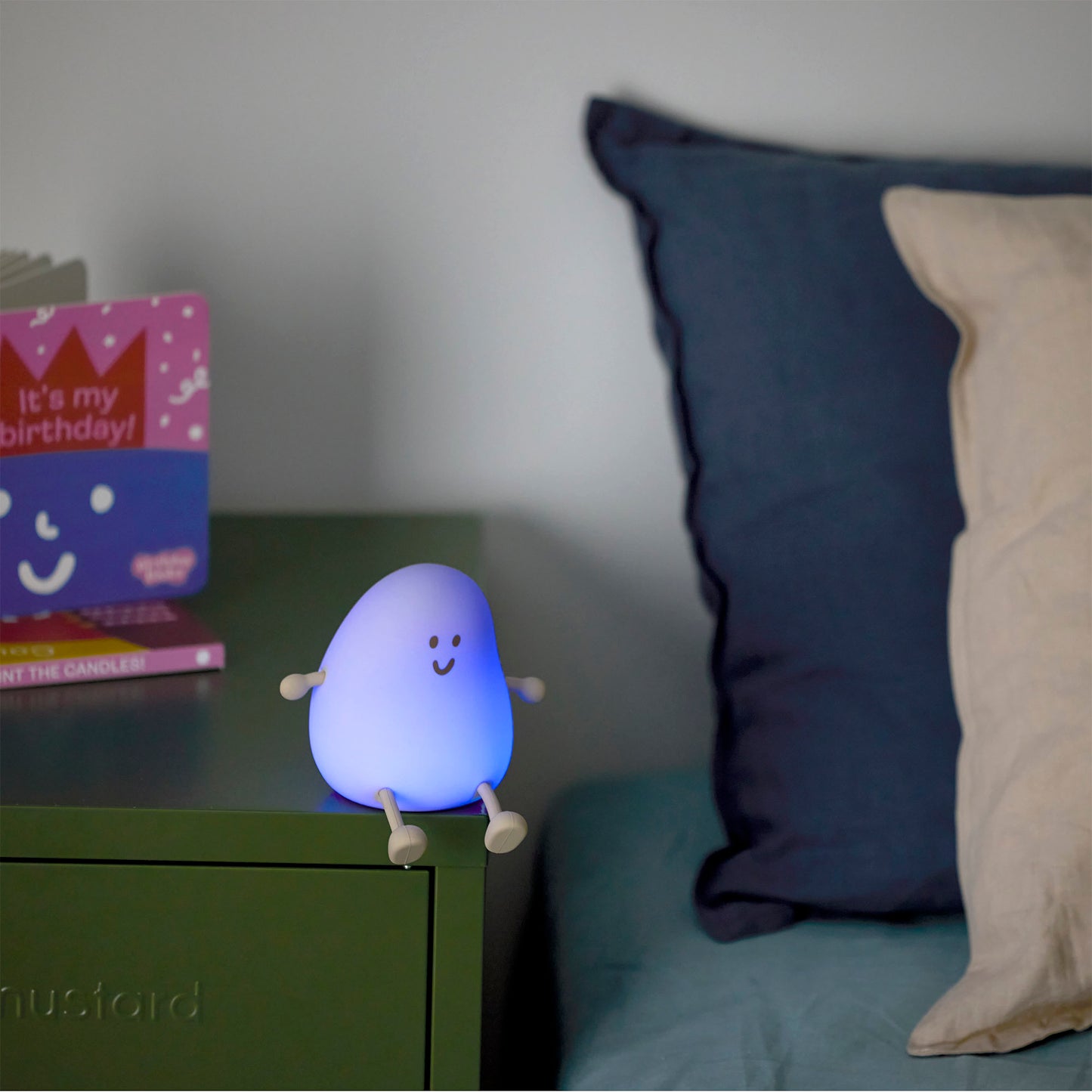 Blobby Bedtime Lamp Taupe