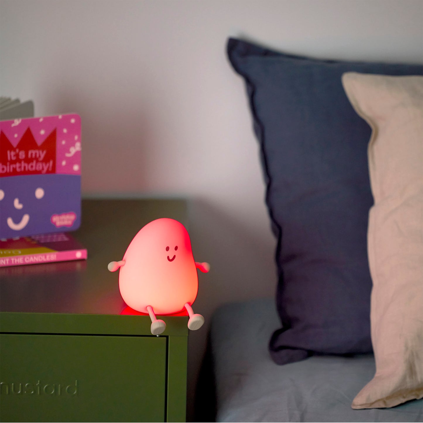 Blobby Bedtime Lamp Taupe