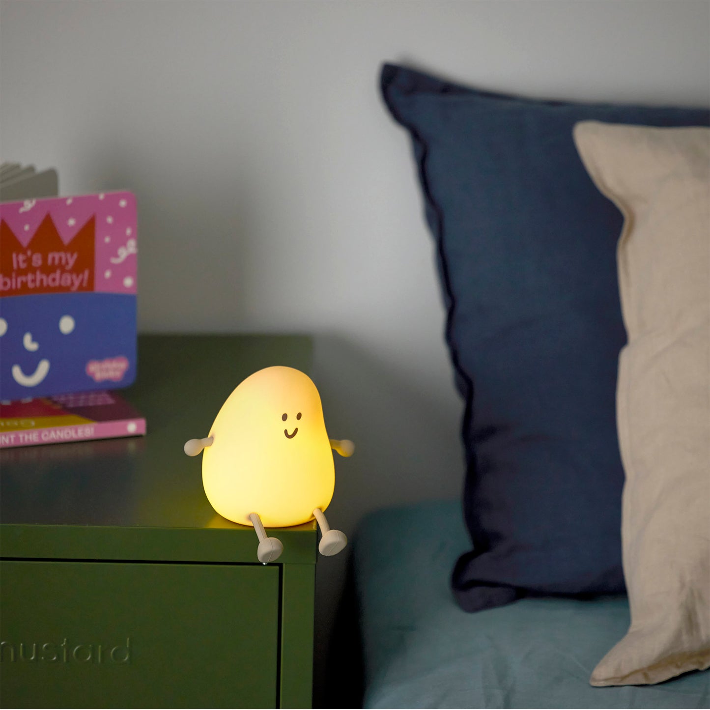 Blobby Bedtime Lamp Taupe