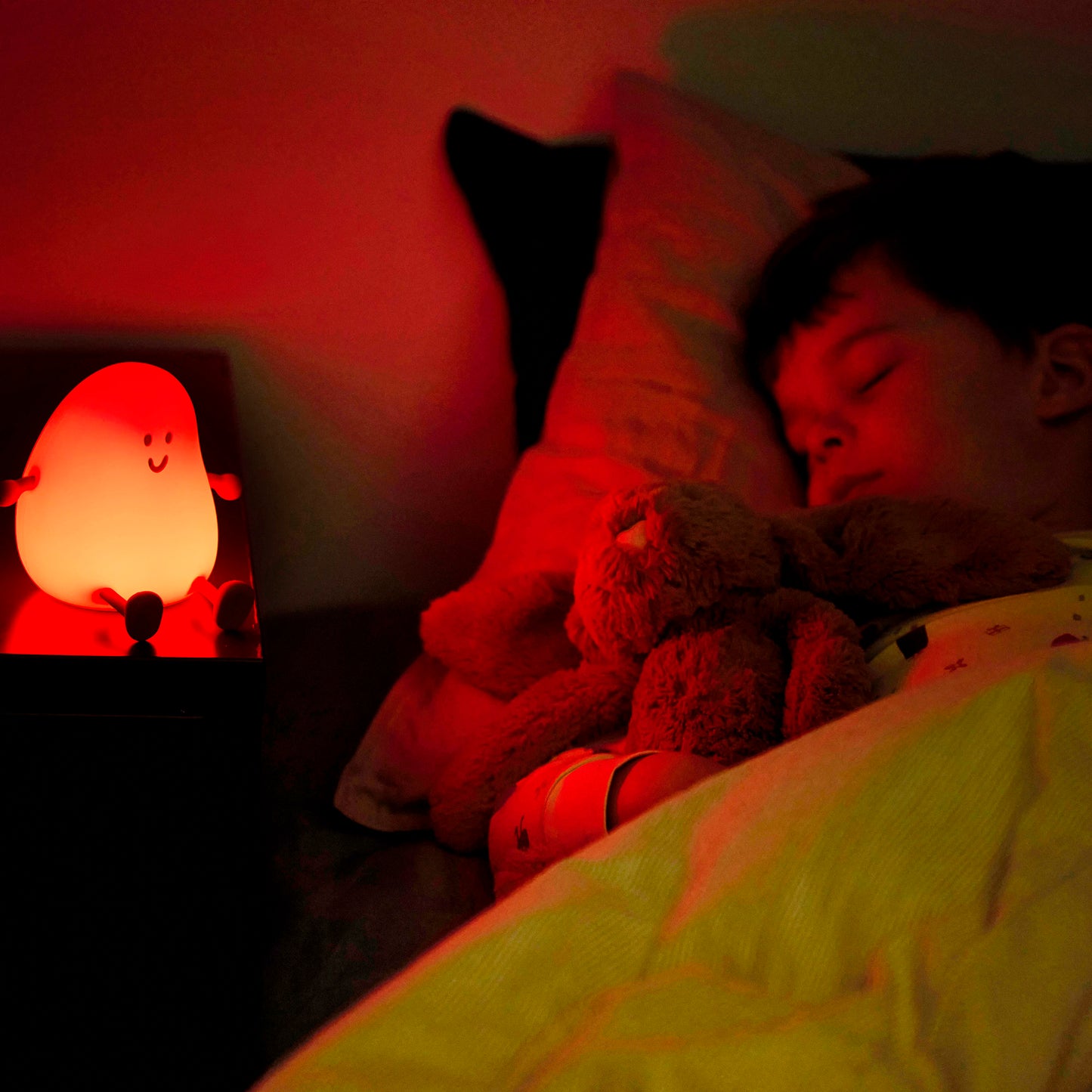Blobby Bedtime Lamp Taupe