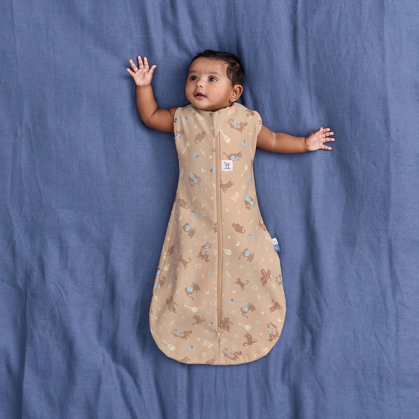 Cocoon Swaddle Bag Melody- 1 Tog, 3-6 months