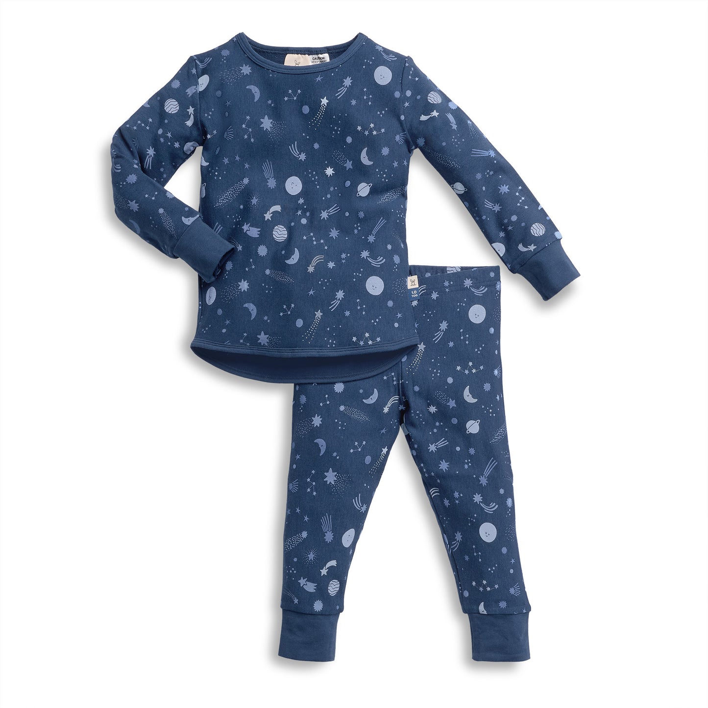 Pyjamas Long Sleeve 1 Tog, starbeam- Size 4