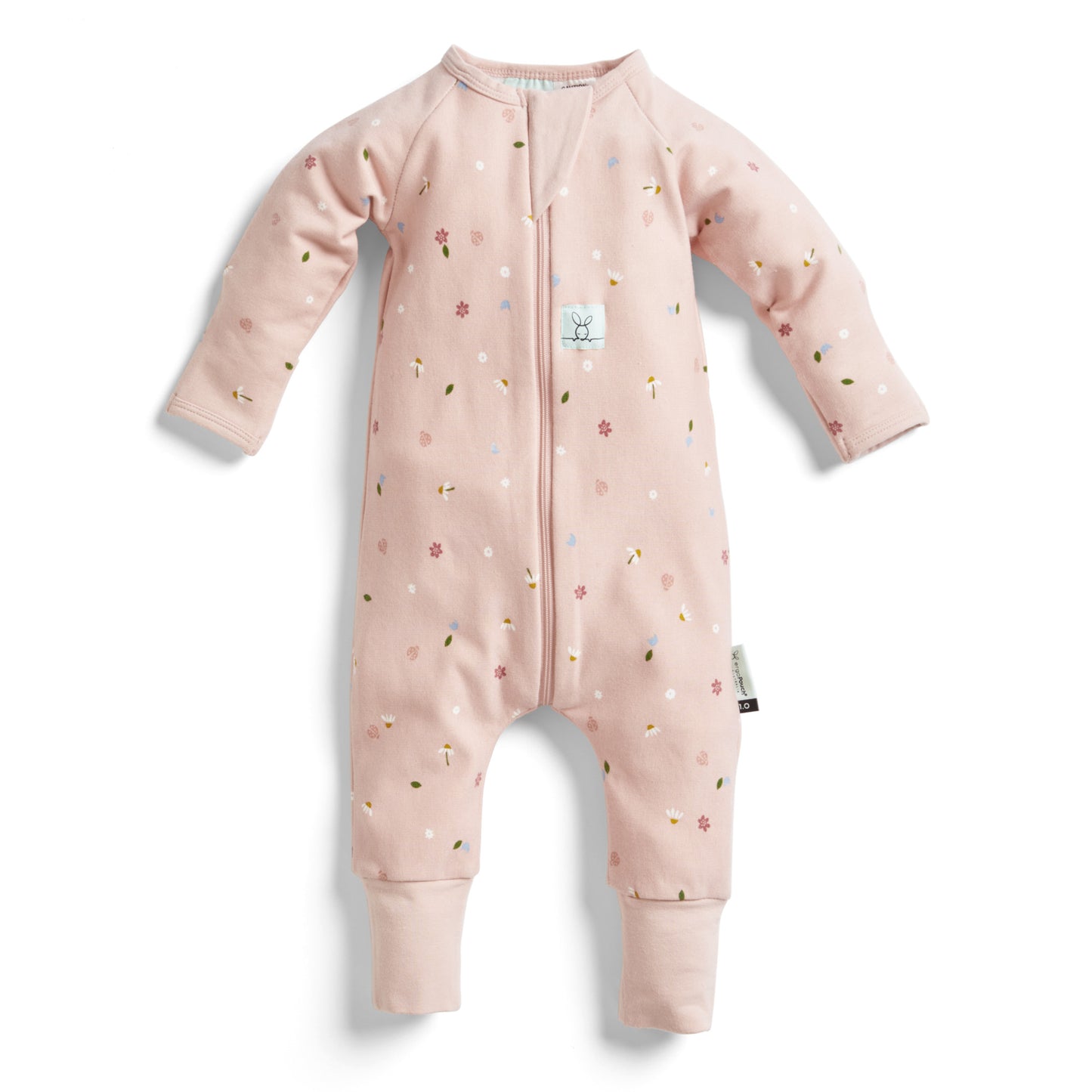Long Sleeve Layer 0.2 Tog - Daisies- 3-6 months