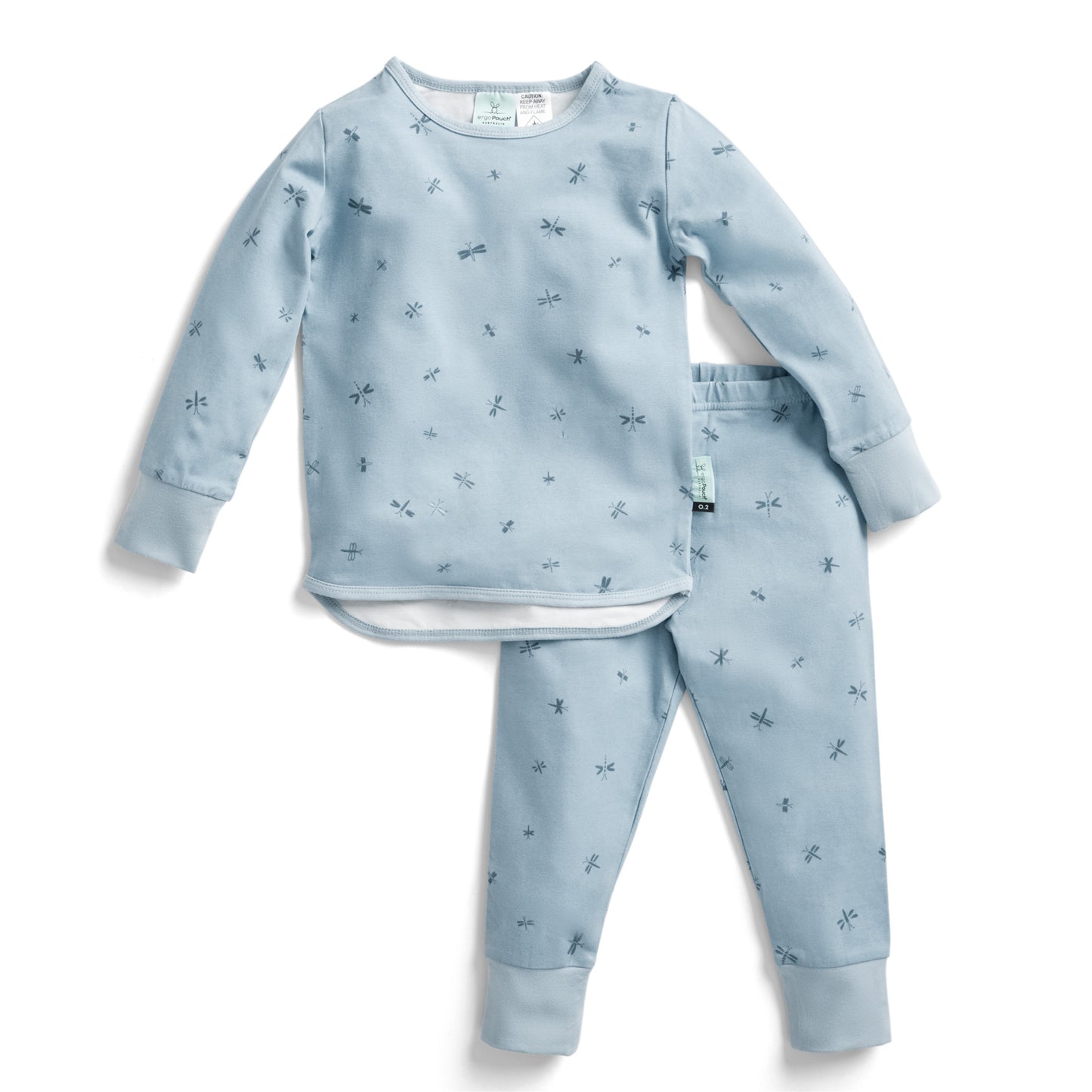 Pyjamas Long Sleeve 0.2 Tog, Dragonflies- Size 3