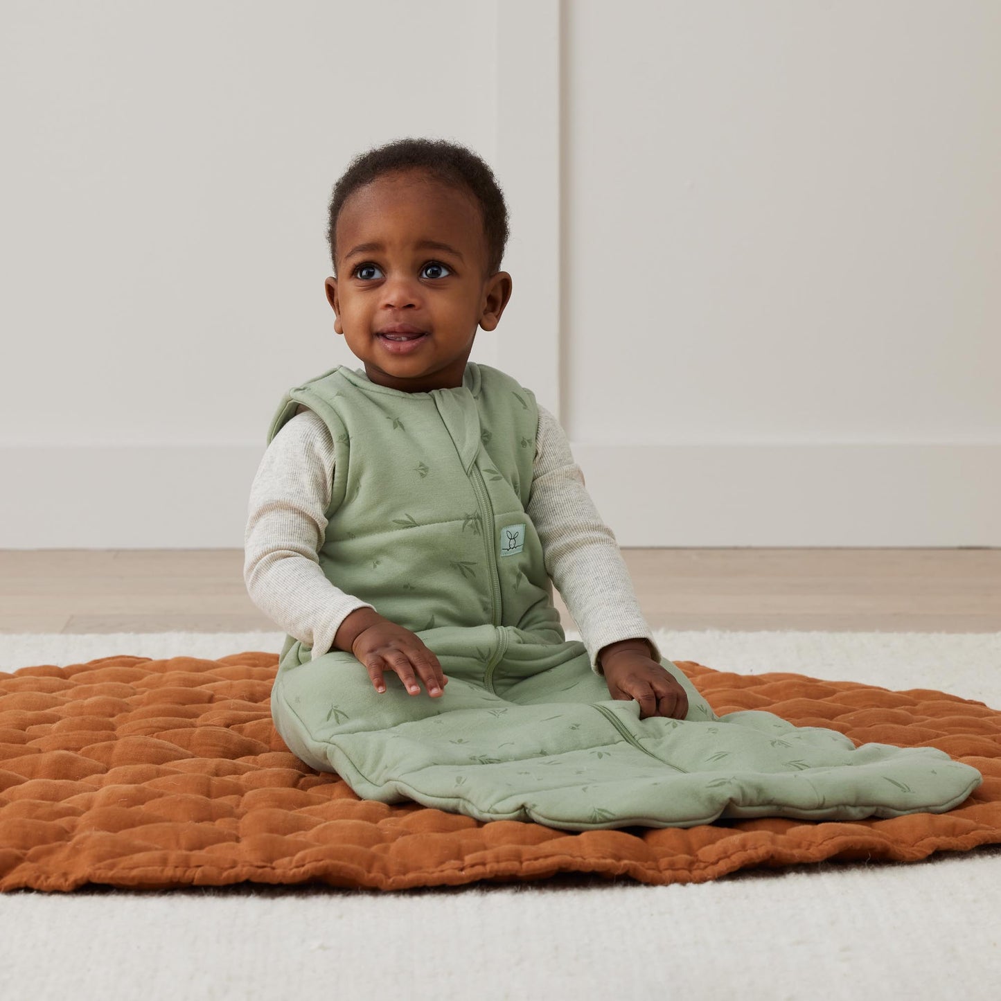 Jersey Sleeping Bag, 2.5 tog, Willow, 8-24 months