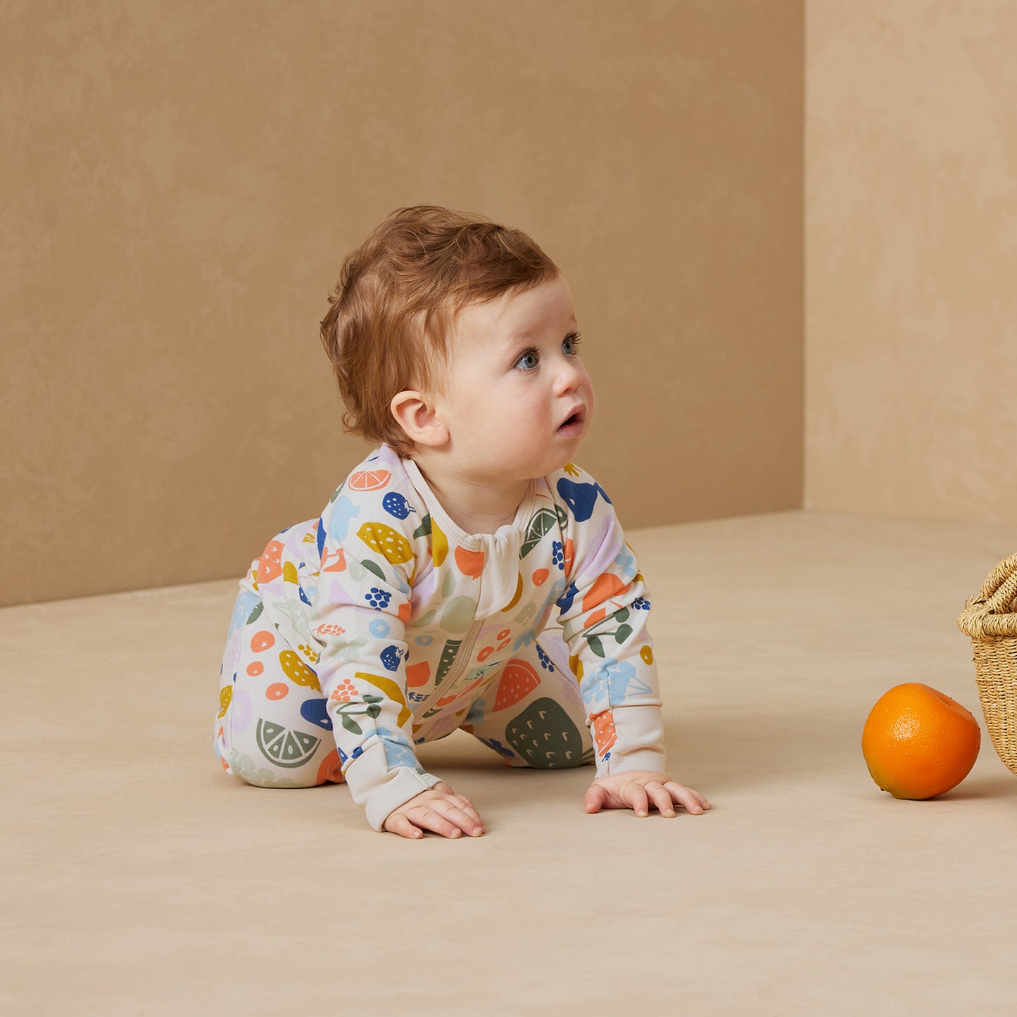 Layers Long Sleeve, Fruit Salad, 1 Tog, 1 year
