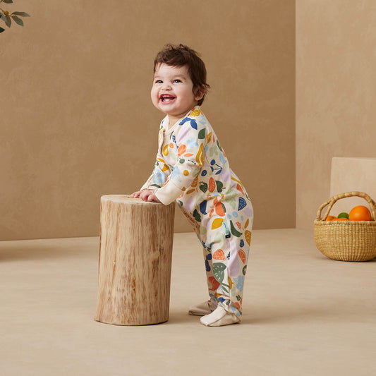 Layers Long Sleeve, Fruit Salad, 1 Tog, 1 year