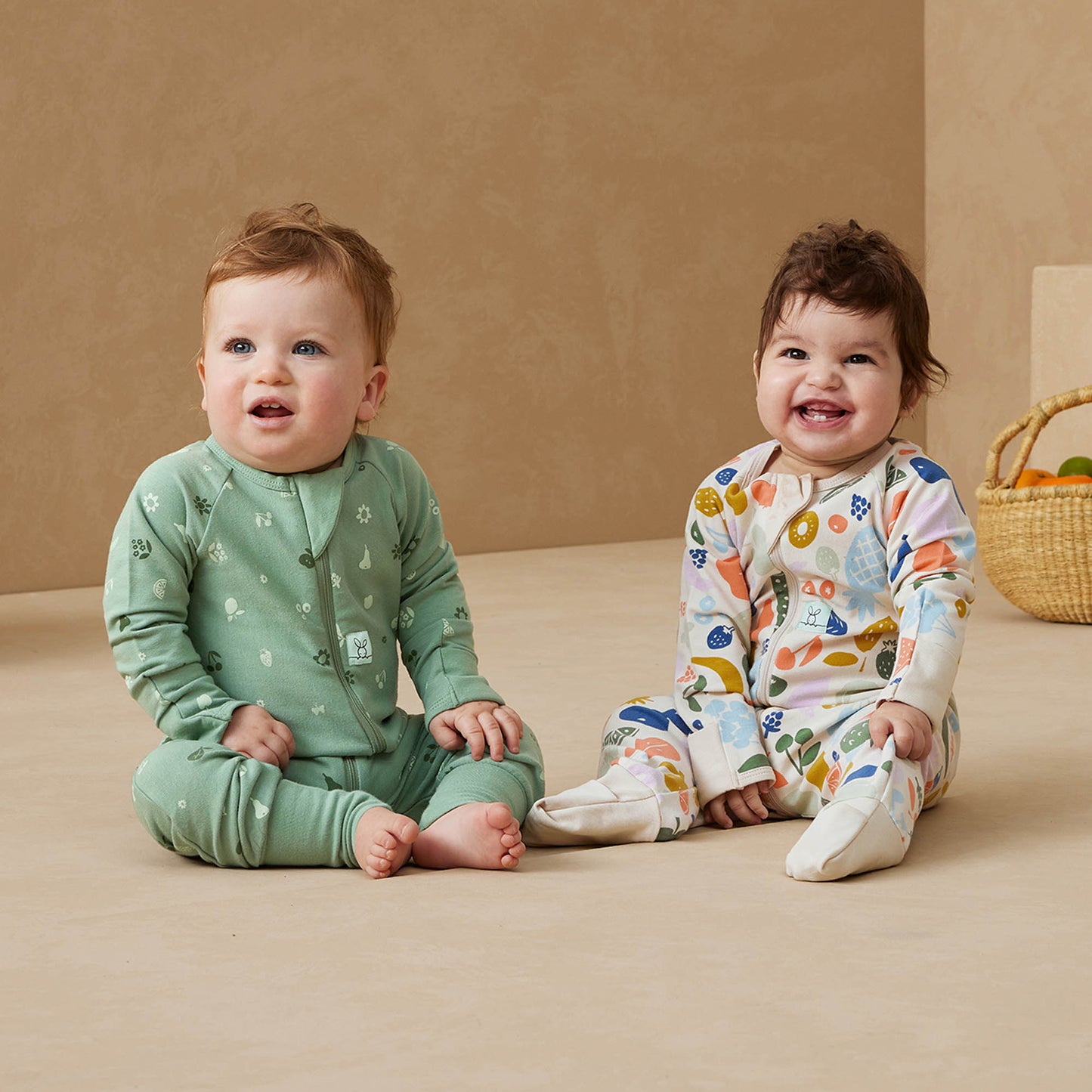 Layers Long Sleeve, Fruit Salad, 1 Tog, 1 year