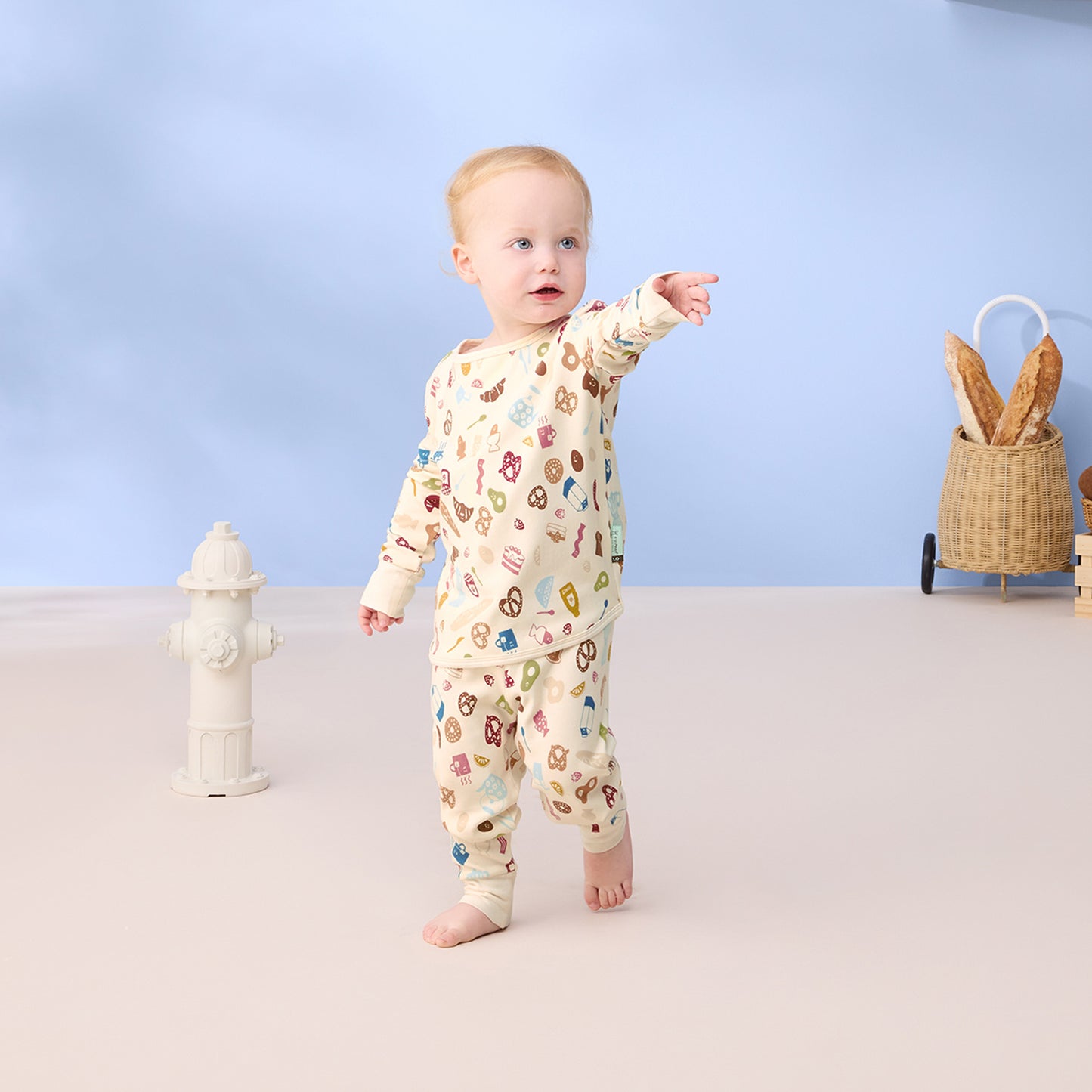 Pyjamas Long Sleeve 1 Tog, Bon-Appetit- Size 3