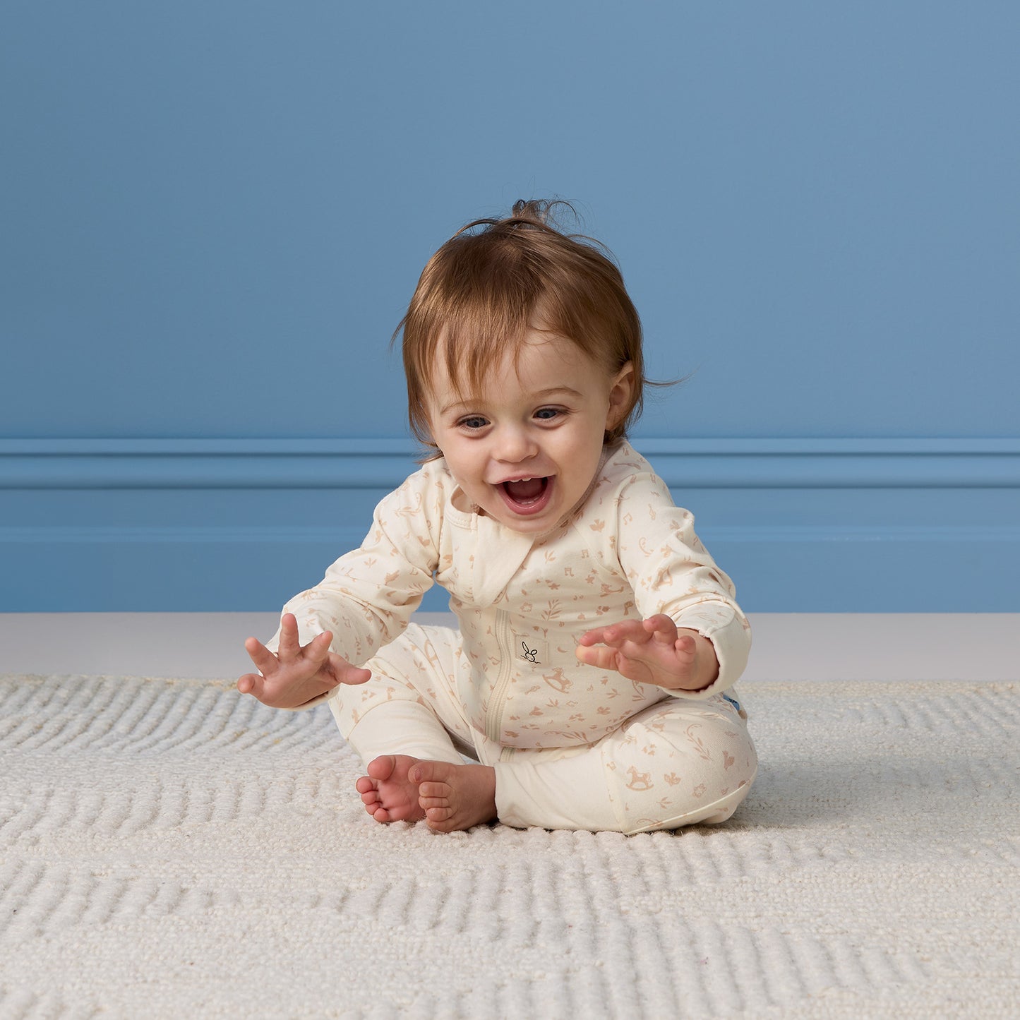 Long Sleeve Layer 0.2 Tog - Lullaby- 3-6 months
