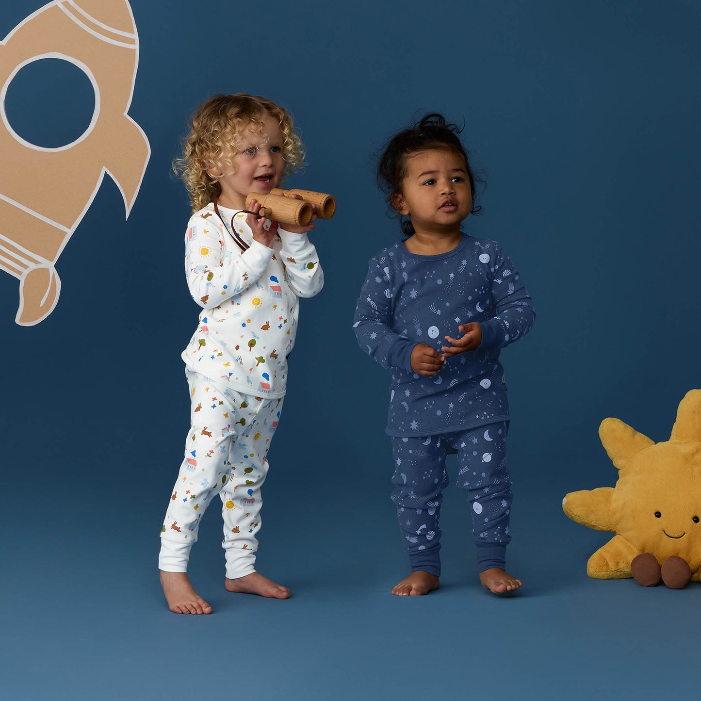 Pyjamas Long Sleeve 1 Tog, daydream- Size 4