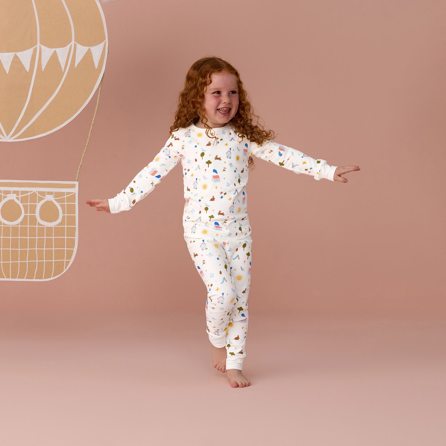 Pyjamas Long Sleeve 1 Tog, daydream- Size 3