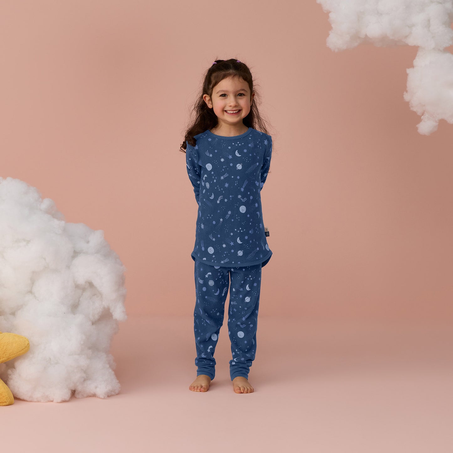 Pyjamas Long Sleeve 1 Tog, starbeam- Size 4