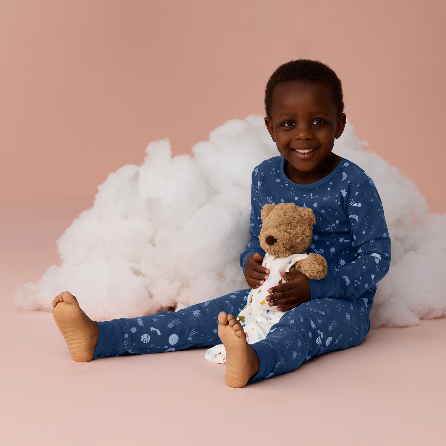 Pyjamas Long Sleeve 1 Tog, starbeam- Size 4
