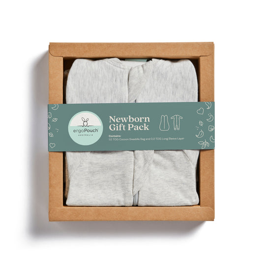 Newborn Gift Pack, Grey Marle