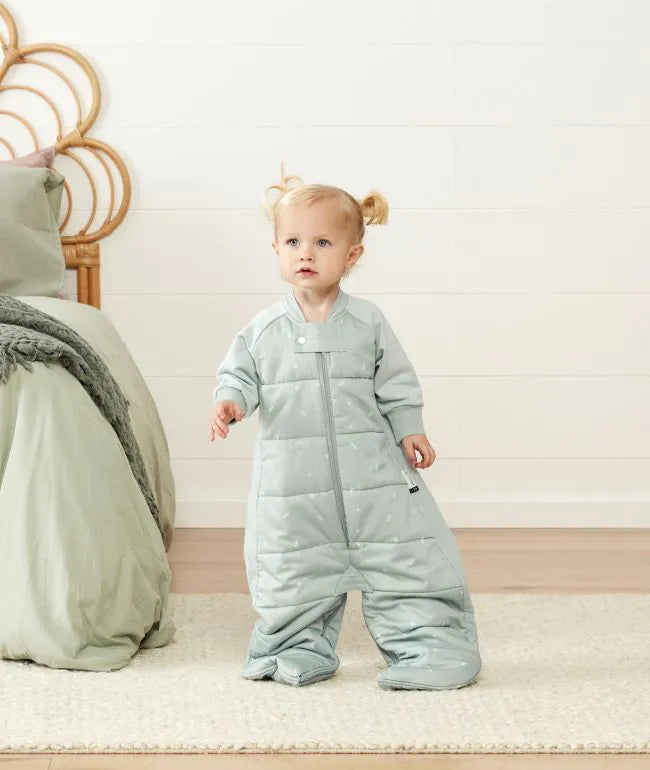 Sheeting Bag Suit- Heritage 2.5 Tog Sage - 2-4 Years