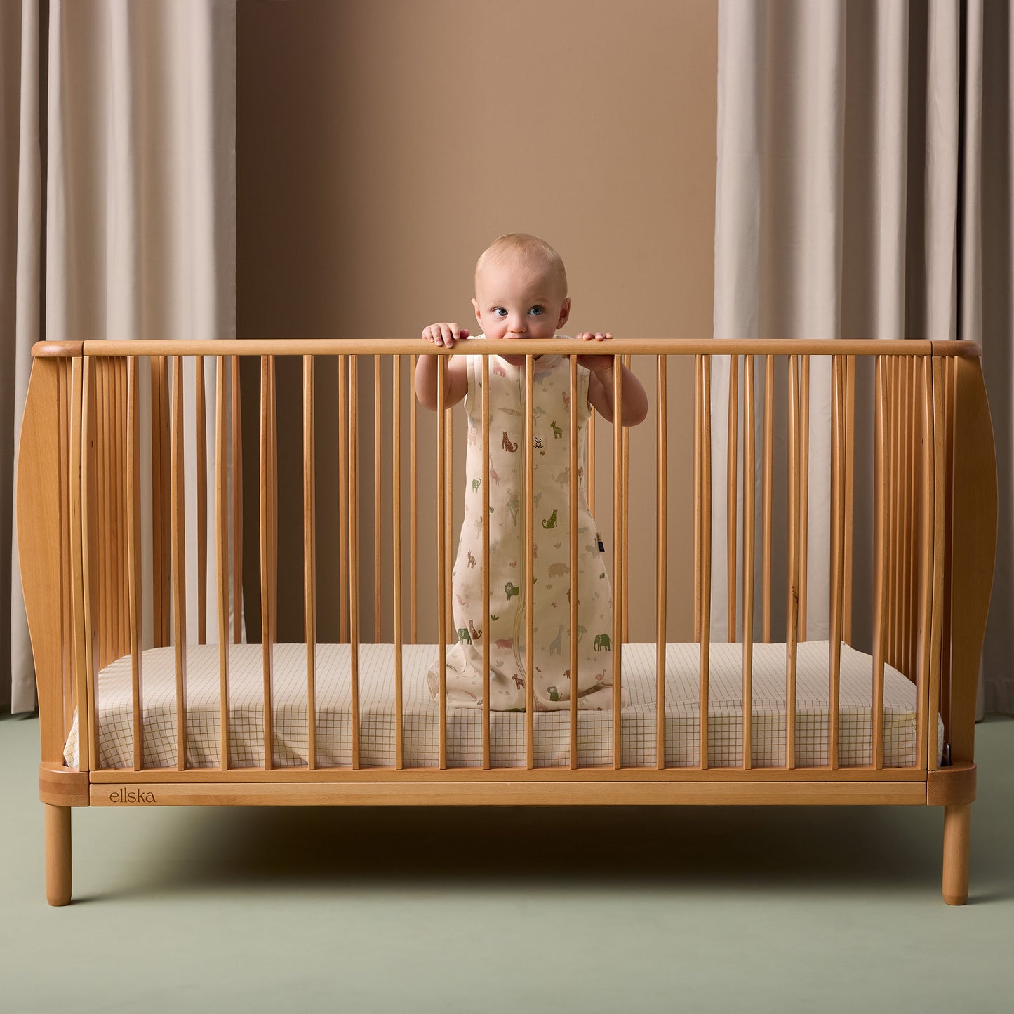 Jersey Sleeping Bag 1.0 Tog, Savannah- 8-24 months