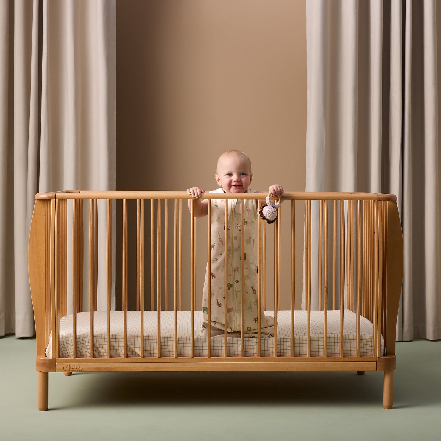 Jersey Sleeping Bag 1.0 Tog, Savannah- 8-24 months